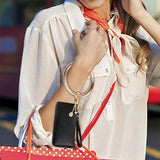 Stylish Bracelet Keychain With Tassel Pendant