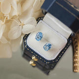 Sky Oval Gemstone Earrings - Bright Jewelry Accessories