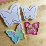 Butterfly Shape Quicksand Silicone Mold Keyring Pendant