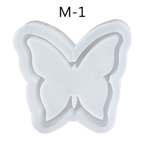 Butterfly Shape Quicksand Silicone Mold Keyring Pendant