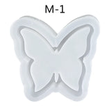 Butterfly Shape Quicksand Silicone Mold Keyring Pendant