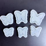 Butterfly Shape Quicksand Silicone Mold Keyring Pendant