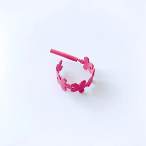 Small Fresh Flower Metal Earrings