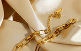 Exaggerated Hollow Thick Chain Bracelet Punk Jewelry