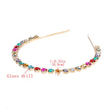 Ins Girl Hairbands Rhinestone Headbands Wedding Hair Accessories