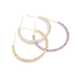 Ins Girl Hairbands Rhinestone Headbands Wedding Hair Accessories