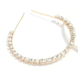Ins Girl Hairbands Rhinestone Headbands Wedding Hair Accessories