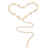 Metal Chain Decorative Jeans Waist Belt for Women