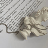 925 Silver Double Chain Beads Bracelet for Women