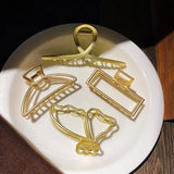 Metal Geometric Hair Clips for Girls Hair Accessories Gift