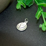Plated Matte Finish Heart Beads DIY Jewelry Making Charms