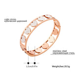 Heart Cuff Bangle Bracelet Rhinestone Charms Silvery Bangles Hollow Jewelry