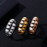 Heart Cuff Bangle Bracelet Rhinestone Charms Silvery Bangles Hollow Jewelry