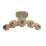 Ins Hot Spring Love Heart Tulip Hair Clip Claw Plastic Shark Clip