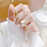 Ins Hot Opal Women Necklace Plated 3 layers 14k Real High Qulity
