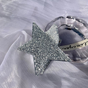 Large Star Hair Clip Claw Acrylic Shark Clip Hair Accessory