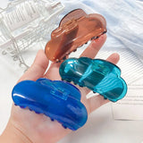 8.5CM Cloud Transparent Candy Acrylic Shark Clip Hair Accessories