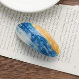 8.5CM Retro Marbling Acetate Oval Hairpins Girl's Hair Accessories