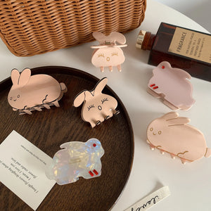 Cute Rabbit Hair Clip Claw for Girls