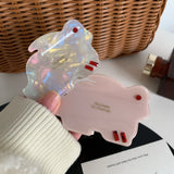 Cute Rabbit Hair Clip Claw for Girls