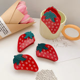 Fruit Acetate Hair Clip Claw Strawberry Watermelon Hair Accessories