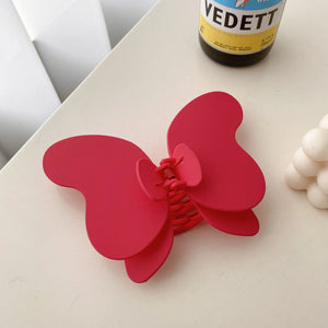 Oversized Butterfly Double-layer Hair Claw Candy Hair Clip Claw