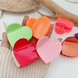 Sweet Candy Heart Shape Hair Clip For Girls
