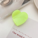 Sweet Candy Heart Shape Hair Clip For Girls