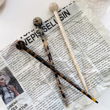 Marble Acetate Hairpins, Simply Style, Hair Chopstick