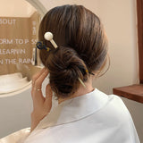 Marble Acetate Hairpins, Simply Style, Hair Chopstick