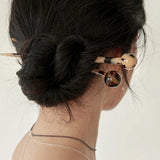 Marble Acetate Hairpins, Simply Style, Hair Chopstick