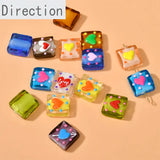 Glass Straight Hole Beads Diy Beading Material