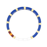 Bohemia Colorful Enamel Strand Bracelet for Women
