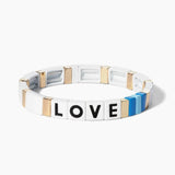 Bohemia Colorful Enamel Strand Bracelet for Women