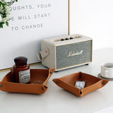 Leather Portable Storage Box Jewelry Viewing Pallet