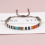 Ethnic Vintage Style Multi-layer Stacked Couple Bracelet