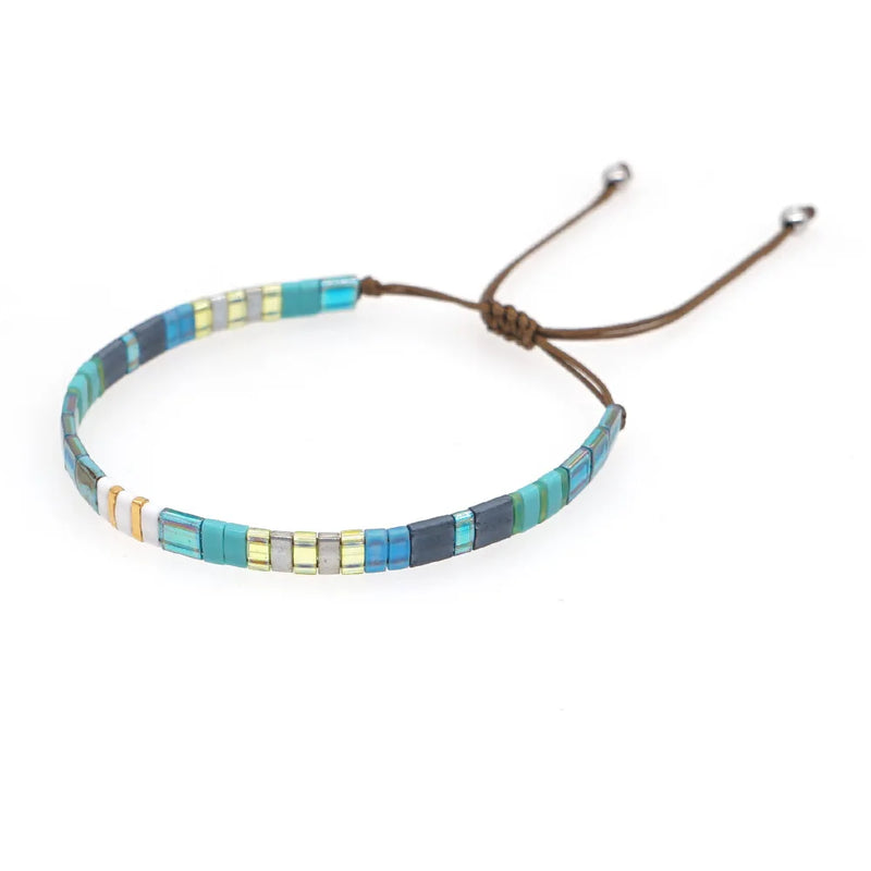 Ethnic Vintage Style Multi-layer Stacked Couple Bracelet