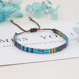 Ethnic Vintage Style Multi-layer Stacked Couple Bracelet