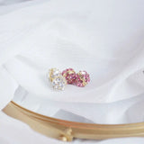 14K Plated Non Pierced Minimalist Round Magnet Earrings
