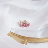 14K Plated Non Pierced Minimalist Round Magnet Earrings