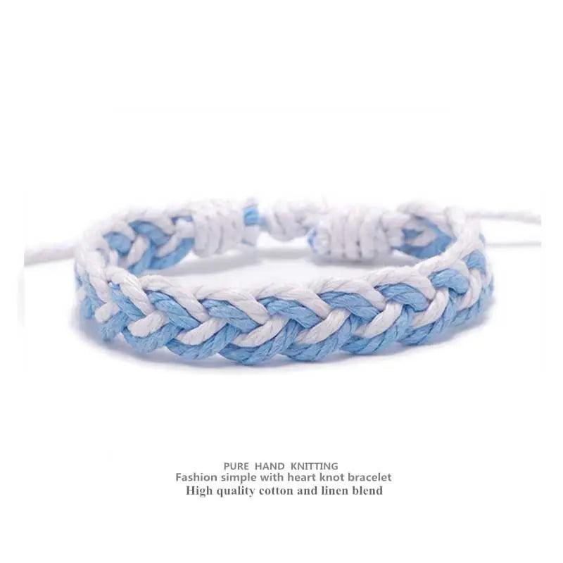 Couples Woven Bracelets Male Female Student Pair