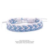 Couples Woven Bracelets Male Female Student Pair