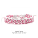Couples Woven Bracelets Male Female Student Pair