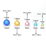 Reflective Laser Dream Beads Acrylic Loose Beads DIY Jewelry