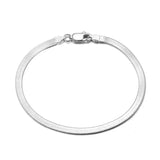 925 Sterling Silver Bracelet 4mm20cm Snake Bone Bracelet
