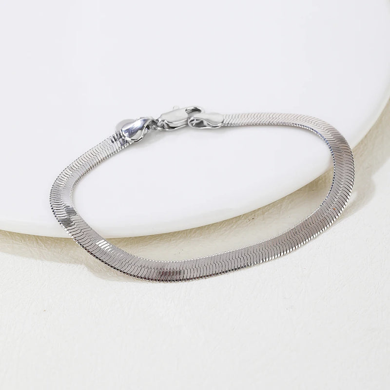 Ins Style Bracelet Blade Snake Bone Bracelet For Women