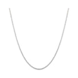 Y2K Sparkling Gypsophila Clavicle Necklace 925 Silver Women Jewelry