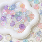 Acrylic Plated Love Beaded Beads DIY Jewelry Materials