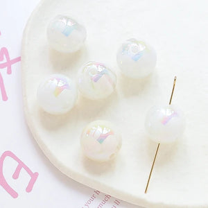 1,000pcs Straight Hole Beads DIY Jewelry Bracelet Necklace