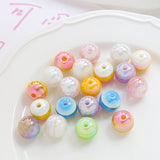 1,000pcs Straight Hole Beads DIY Jewelry Bracelet Necklace